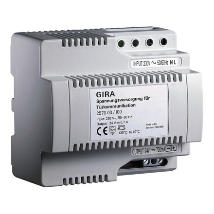 GIRA 257000 power supply 24 V DC | 0.7 A