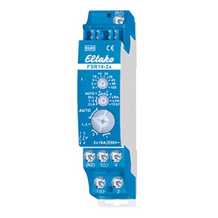 ELTAKO FSR14-2x impulse switching relay RS485 | 2-way