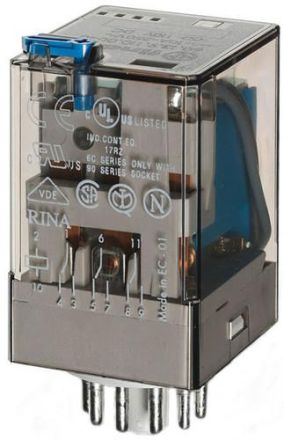 Finder 60.13.9.110.5040 Industrial plug-in relay