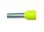 PROTEC.class 05101548 Wire end ferrules PAEH 100/8 yellow insulated VE100 1.0qmm/8mm (100pcs)