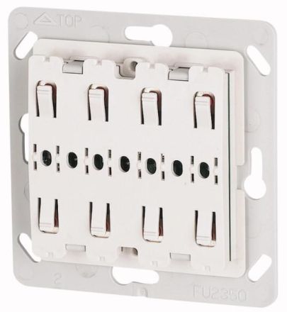 Eaton CTAA-02/04-LED button 2-way, +LED, radio, 55x55mm, 126033
