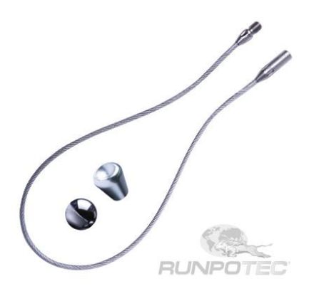 Runpotec 20455 pull rope 0.5m magnet and starter bulb