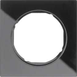 Berker 10112216 frame glass, black Berker R.3