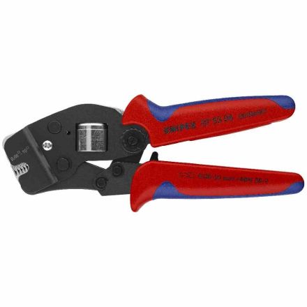 Knipex 0304048 wire end ferrule pliers 190mm SB 0.08-10.0qmm, front/side (975308SB)