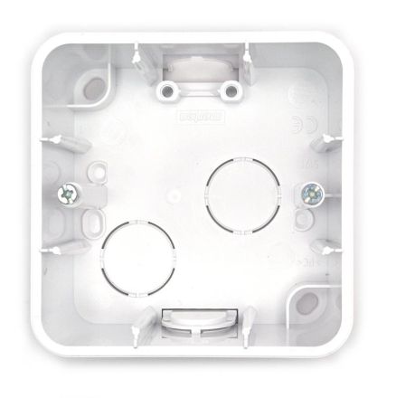 MERTEN 519125 AP housing 1-way active white glossy