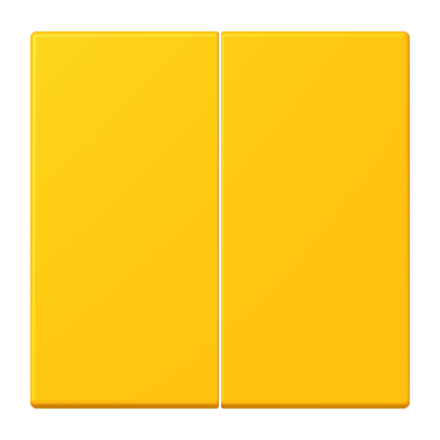 Jung LC1702263 LB-Management button 2-way, Duroplast painted, LS series, bright yellow ( LC4320W )
