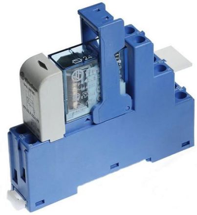 Finder 48.61.9.024.4050 1 changeover contact 16A AgSnO2 coil 24 V DC coupling relay
