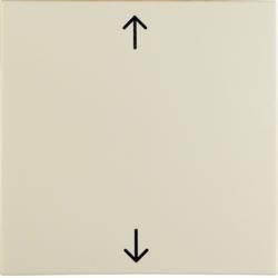 Berker 16208912 Rocker switch with imprint symbol arrows white, glossy Berker S.1