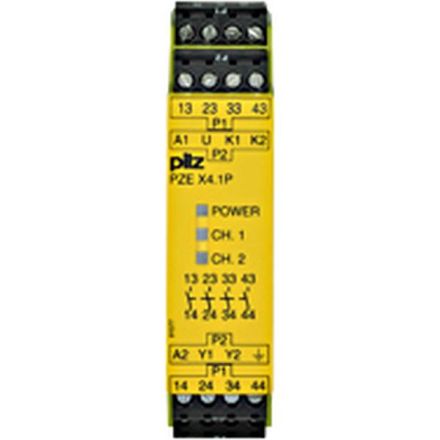 Pilz 777588 PZE X4.1P 24-240VAC/DC 4n/o contact extension