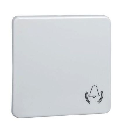 ELSO 213104 rocker switch with bell symbol pure white