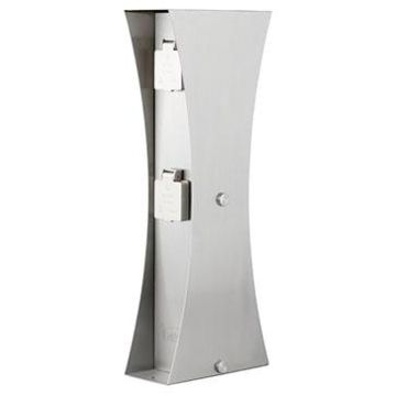 LEDINO 11790000010015 Connect D4 socket post 4-pack stainless steelOutdoor