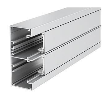 OBO Bettermann GA-53130EL Rapid 45-2 2-compartment aluminum device installation duct, 6112503