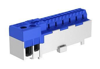 OBO Bettermann KL-DBN12x02GRBL with plug contacts neutral conductor terminal, 2016265