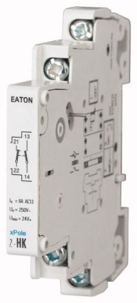 Eaton Z-HK auxiliary switch, 1NO+1NC, 8A, 250VAC, 248432