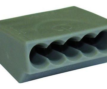 PROTEC.class 05102923 light terminal PSK 525 plug terminal 5x1.0-2.5mm grey (100pcs)