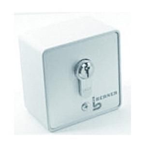 BERNER 2902100 SLÜ23/2 key switch alu 2S AP IP54 mt