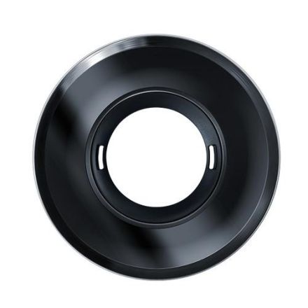 EsyLux EP00007293 Flat Cover Glass Round Bk Cover