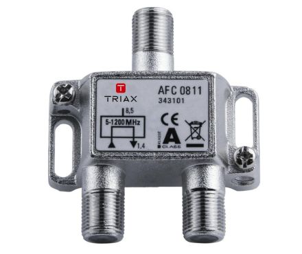 Triax 343101 AFC 0811 1.2 GHz 1-way 8.5 dB tap