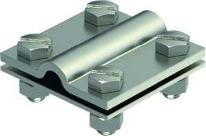 OBO Bettermann 252 8-10xFL30 V4A stainless steel cross connector, 5312656