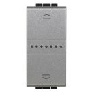 Bticino NT4027C 1-mod.f.LivingLight Tech roller shutter switch