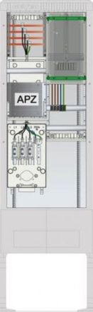 ABN 1ZP APZ 4p HLAK 25qmm IP54 ZP-Abd. HAK meter connection column (SZ205ZA1403)