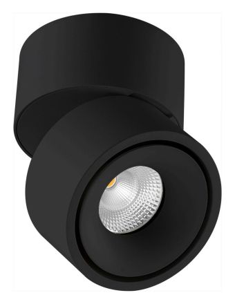 EVN AS20130902 13W 3000K 1000lm rotatable/swivelling black LED ceiling light