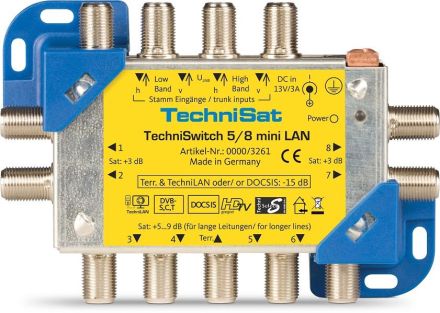 TechniSat TechniSwitch 5/8 mini LAN