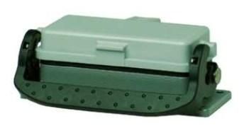 Walther 714410 10-pin panel mount housing