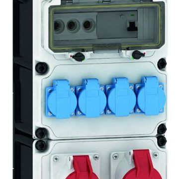 Bals 89143 Variabox XXL IP44 housing: high-quality socket combination