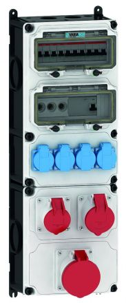 Bals 89143 Variabox XXL IP44 housing: high-quality socket combination