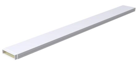 Wichmann IF2030030w Instafix Straight 2000x30x30mm pure white fire protection duct