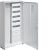 Hager ZB32APZ2 complete cabinet APZ VF-5rh/APZ 2feld. University. Z1100