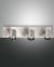 Fabas Luce 3451-83-212 brushed aluminum 3xGU10 ceiling light LB20