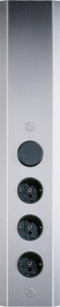 Thebo STSGR.ED socket type STS3006 stainless steel, stainless steel colour