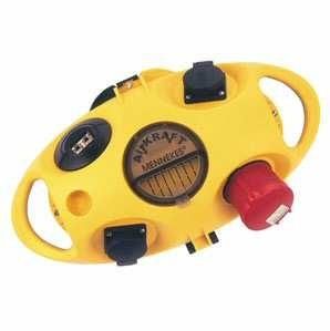Mennekes 94555GE AIRKRAFT 2xSCHUKO 1xCEE 1xRJ45 socket combination