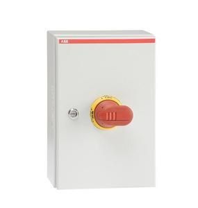 ABB Stotz-Kontakt OTL90A6U, safety switch 6-pole 45 kW 400V with red-yellow handle, 1SCA022708R3090