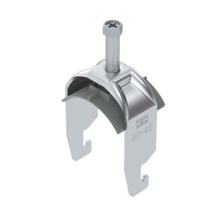 OBO Bettermann 1186942 2056 BS-U1-K-46 ALU 40-46mm aluminum clamp