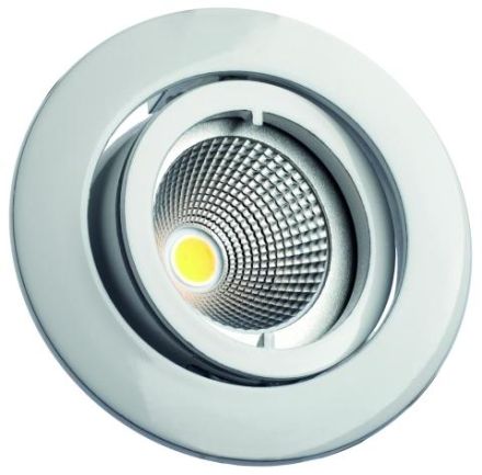 Rutec Licht ALU55771 RUTEC recessed spotlight 35W GZ4 ws glz IP20 Gl tr