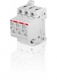 ABB Stotz-Kontakt OVR T1-T2 3L 12.5-275s P TS QS, OVR T1-T2 3L 12.5-275s P TS QS SPD combi T1+2 12.5kA per pole, TNC 3P, 2CTB815710R0600