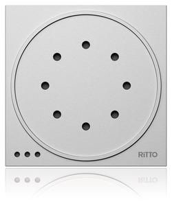 Ritto 1875920 Portier door intercom module, silver