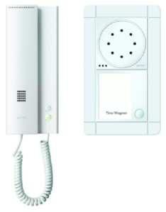 Ritto 1891120 Portier Audio Set 1 WE, silver/white