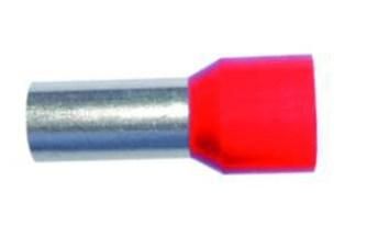 PROTEC.class 05101549 Wire end ferrules PAEH 100/8 red insulated VE100 1.0qmm/8mm (100pcs)