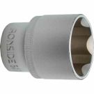 IRONSIDE 102577 Socket 13 mm (½') SW24 Flank Drive, length: 38 mm
