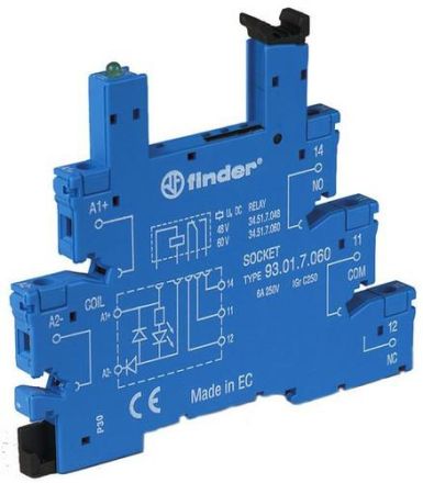 Finder 93.01.0.125 Relay socket