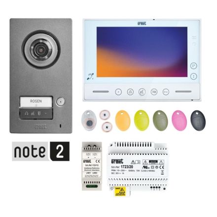 Grothe 74513 SET 1723/95 2-wire Note 2 WLAN video intercom set