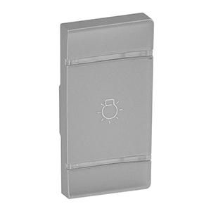 Legrand 755267 rocker Valena Life MH 1-module Re light aluminum, (aluminum)