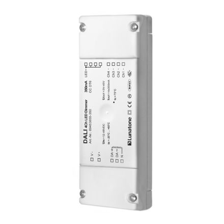 LUNATONE 89453855-350 DALI LED dimming actuator CC DT6 DE | 4-fold, 350 mA