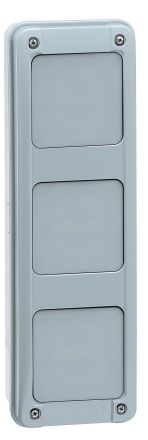 Legrand 001917 Multibox 2 row APV, (grey)
