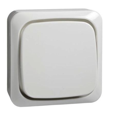 ELSO 562104 16A NOVIA/RENOVA pure white surface-mounted button