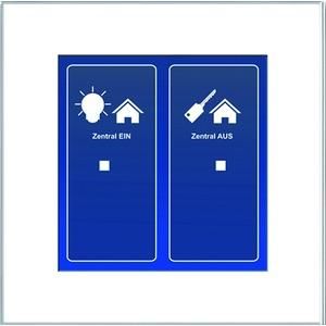 Issendorff 30195 LCN-GT2W white 2/10LEDs glass keypad